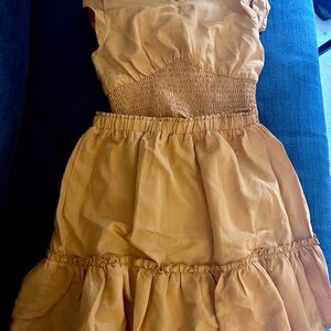 Charming Orange Kids Dress